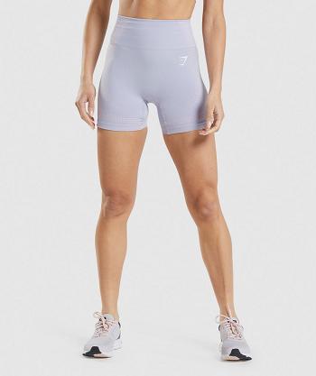 Szorty Damskie Gymshark Vital Seamless 2.0 Niebieskie | PL 2377MQZ